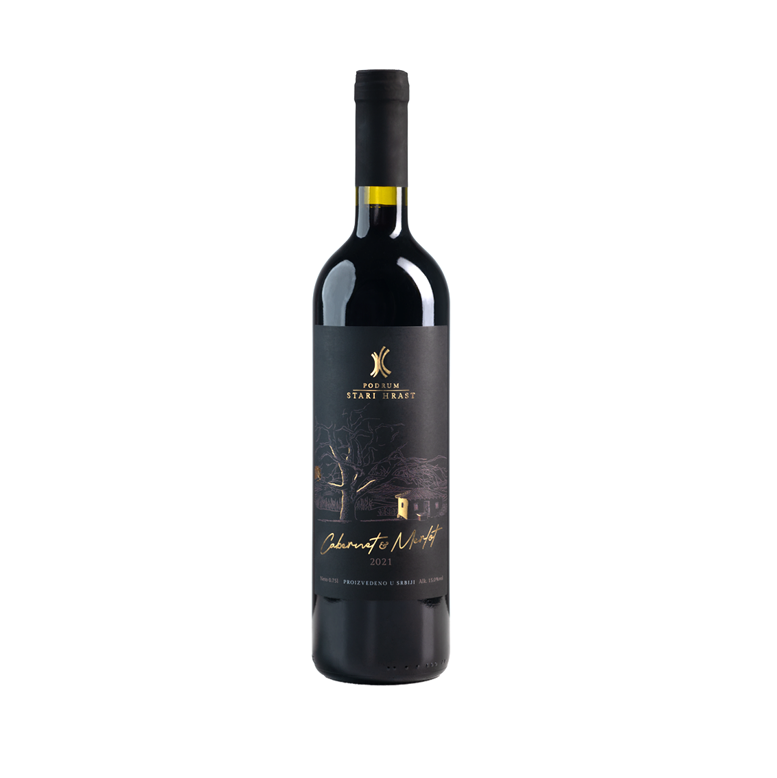 Stari Hrast Cabernet & Merlot – Rotwein von Stari Hrast, Serbien