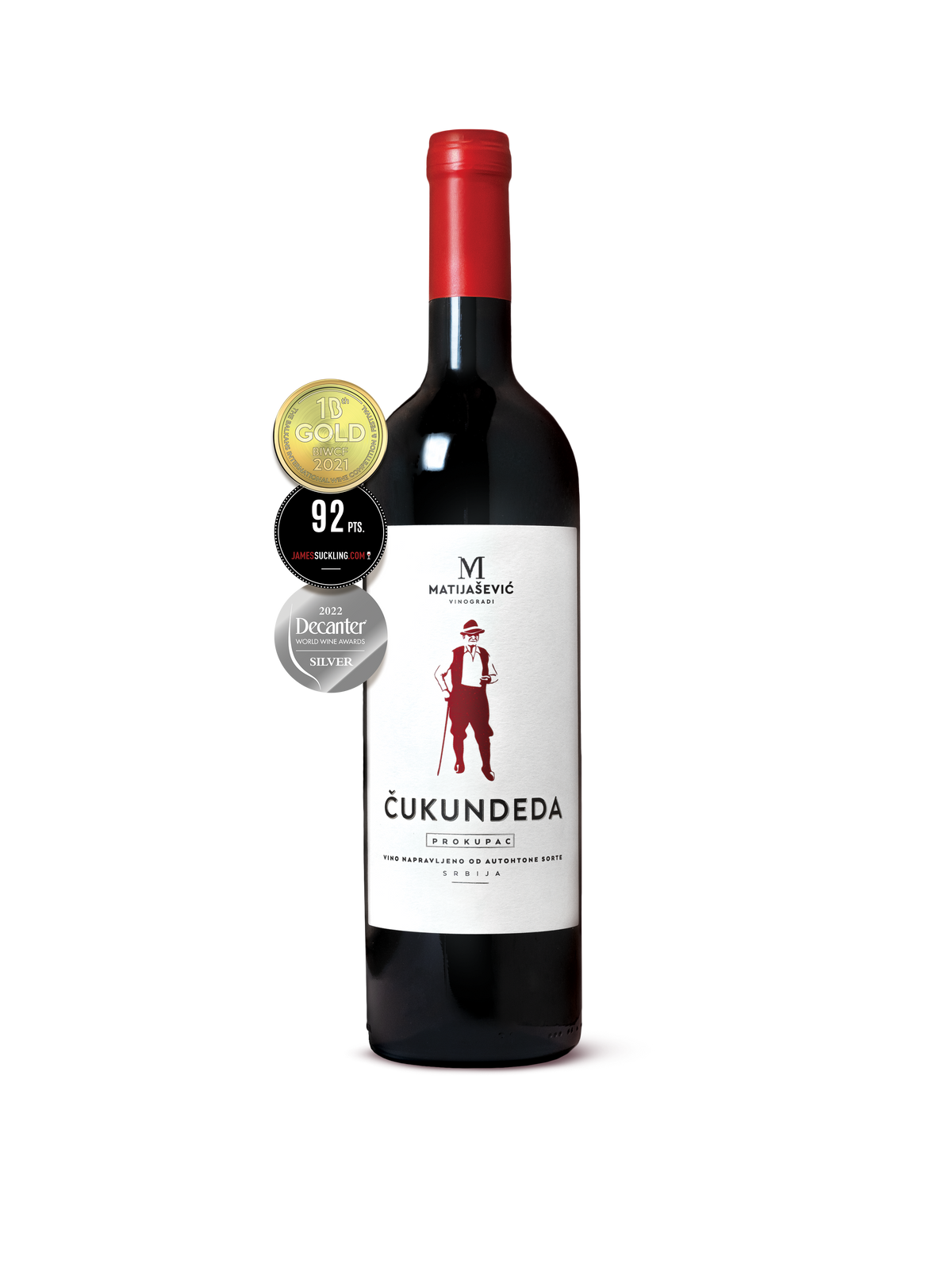 Matijašević Čukundeda – Rotwein von Matijašević, Fruška Gora, Serbien