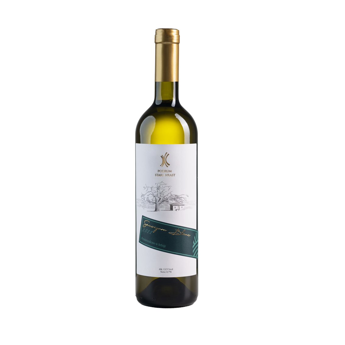 Stari Hrast Sauvignon Blanc – Weisswein von Stari Hrast, Serbien