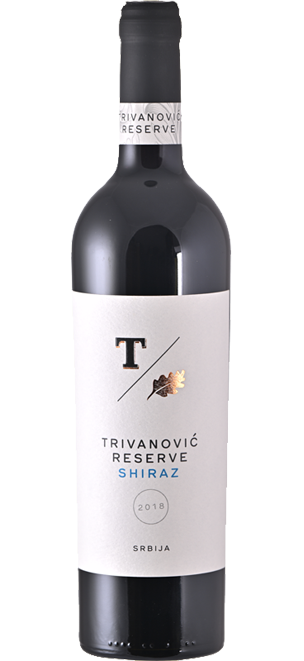 Trivanović Shiraz Reserve 2018 – Rotwein von Ivanović, Župa, Serbien