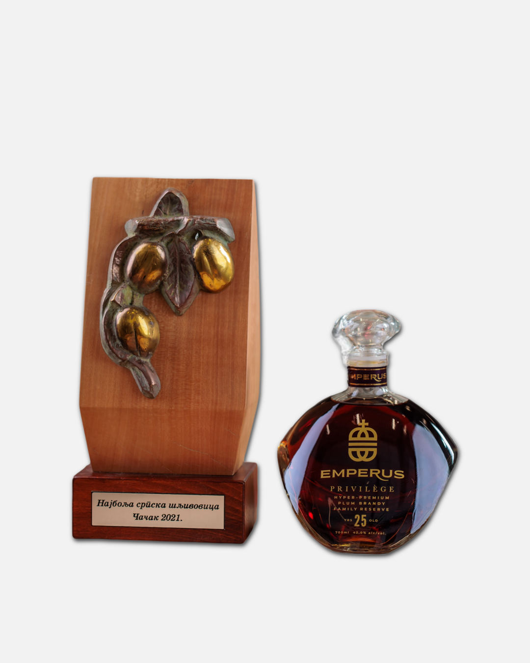 Emperus Privilège 25 Šljivovica – Detailansicht | MyVinoDeal