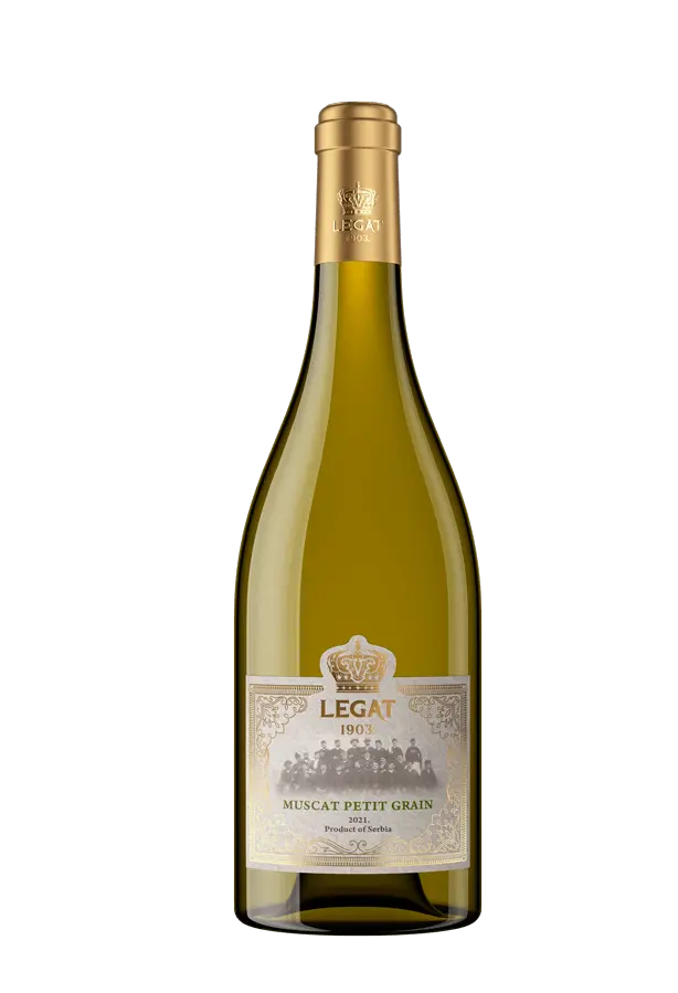 Legat 1903 Muscat Petit Grain – Weisswein von Legat 1903, Serbien
