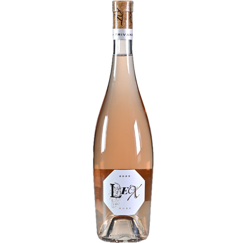 Trivanović Lex Rosé Magnum 2023 (1,5 L) – Rosé von Vinarija Trivanović, Fruška Gora, Serbien