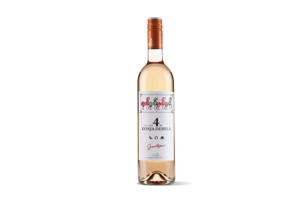 Zvonko Bogdan 4 Konja Debela, Rosé aus Merlot und Frankovka