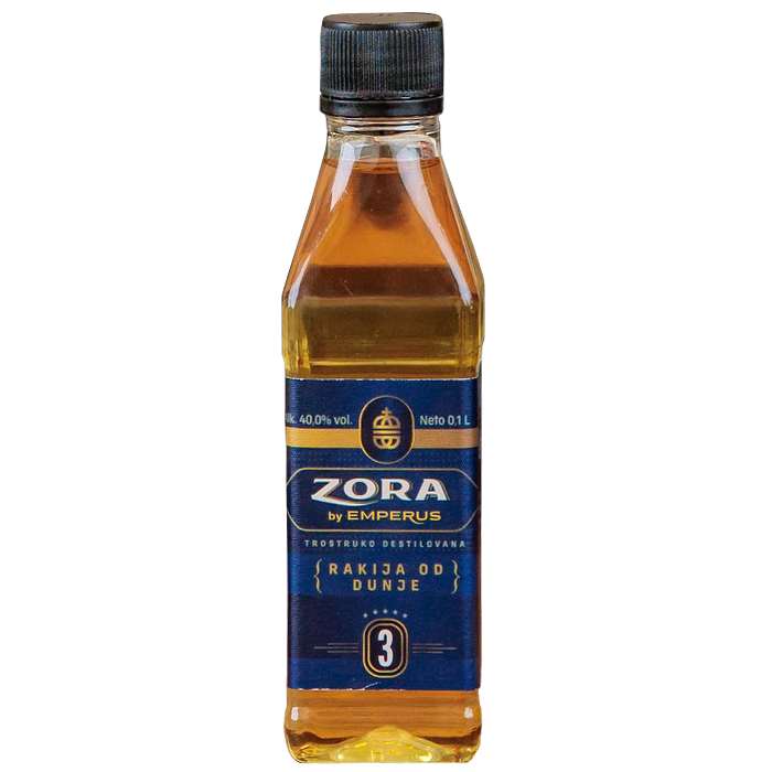 Zora 3 Quince Brandy by Emperus 20 Stk. à 0.1L – Rakija von Emperus, Serbien