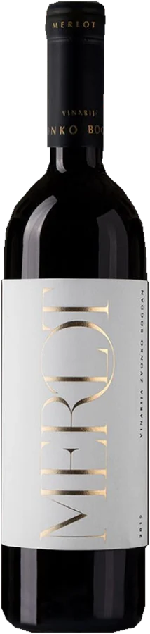 Zvonko Bogdan Merlot Premium – Produktabbildung; prämierter Jahrgang 2023