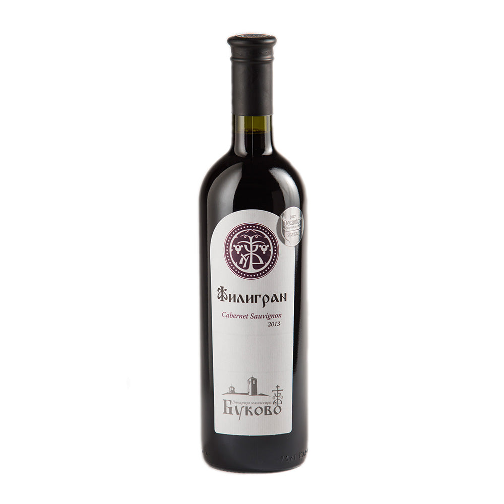 Bukovo Filigran Cabernet Sauvignon 2017 – Rotwein von Bukovo, Negotin Krajina, Serbien