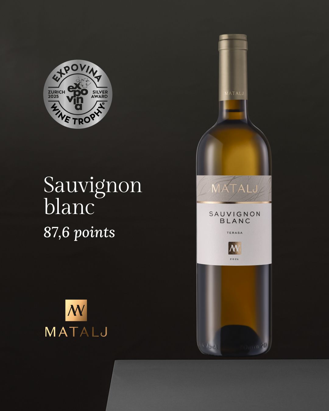 Matalj Terasa Sauvignon Blanc – Weisswein von Vinarija Matalj, Negotin Krajina, Ostserbien