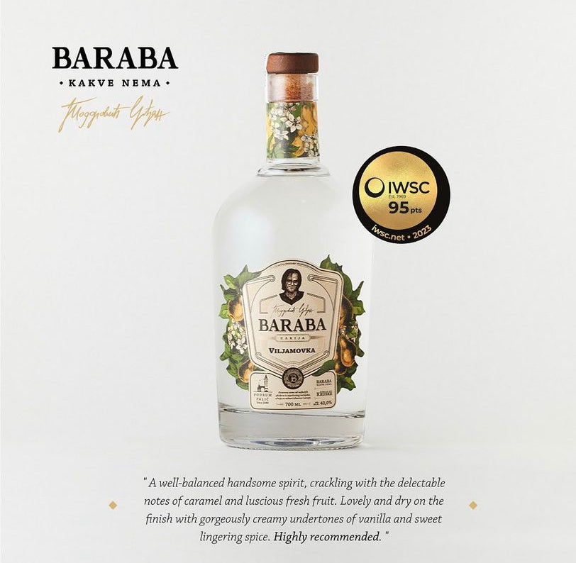 Podrum Palić Baraba Viljamovka Premium – Etikett-Detail | MyVinoDeal