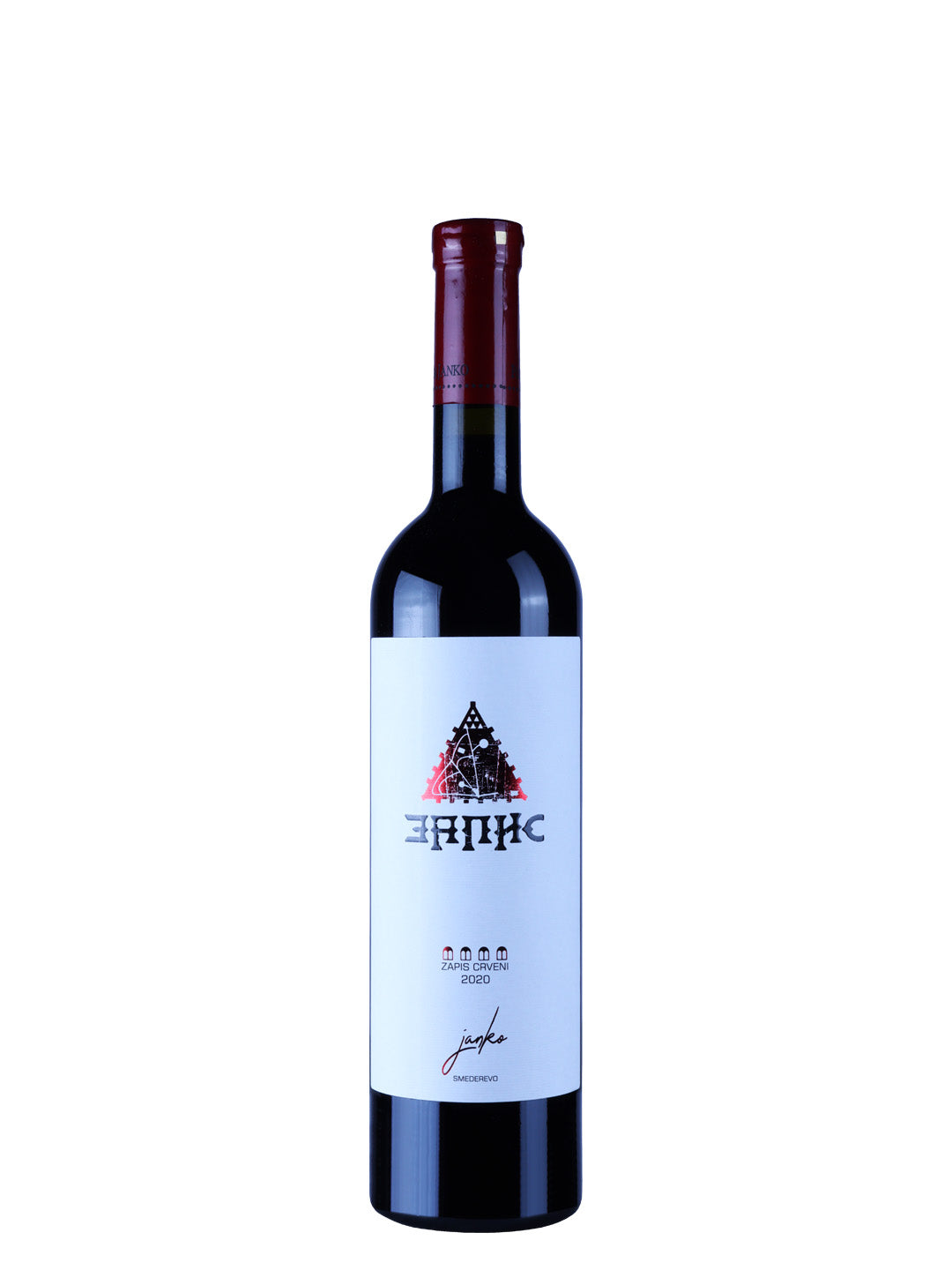 Janko Crveni zapis 2020 – Rotwein von Vinarija Janko, Smederevsko Vinogorje, Serbien