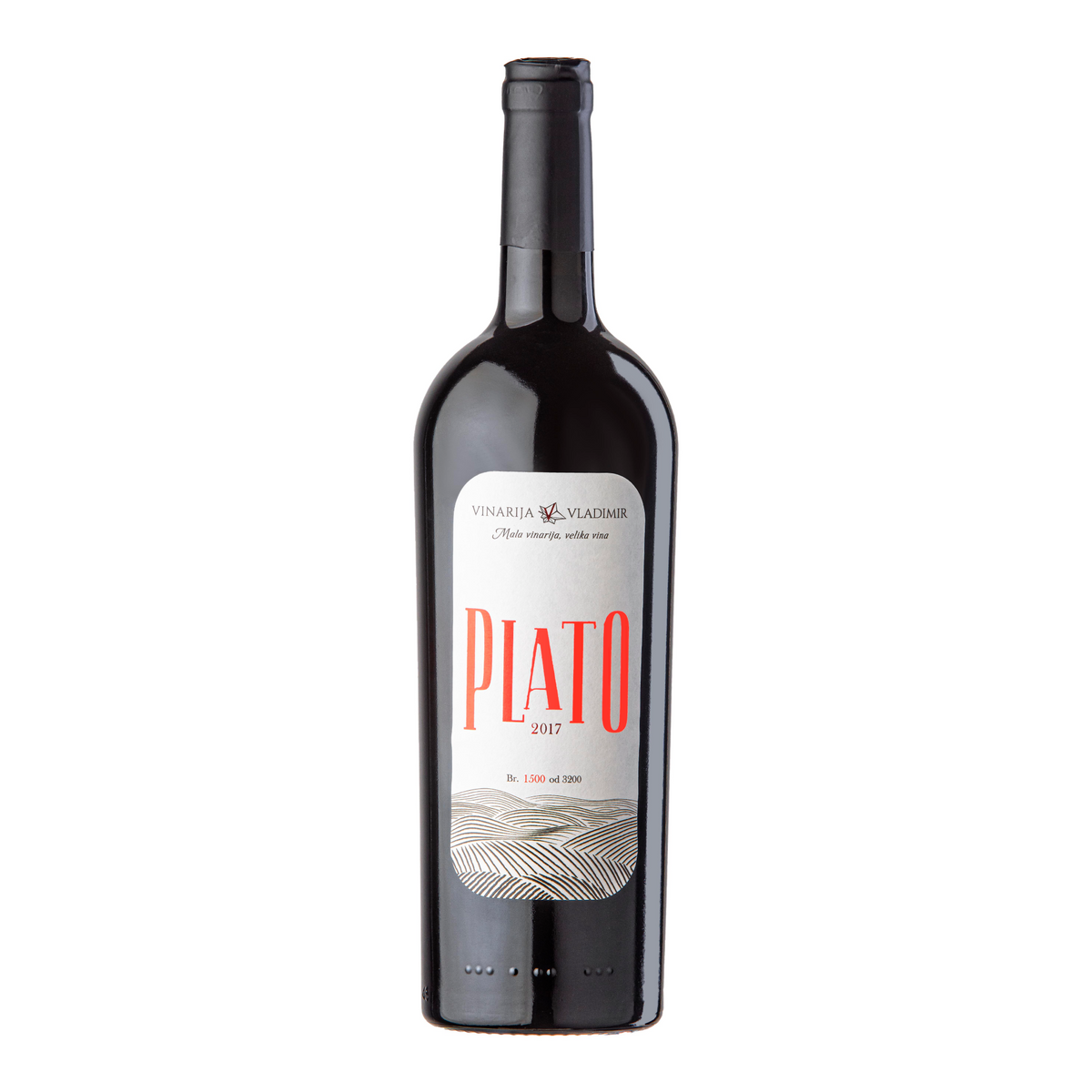 Vinarija Vladimir – Plato 2017 – 100 % Merlot, Rotwein aus der Šumadija, Serbien