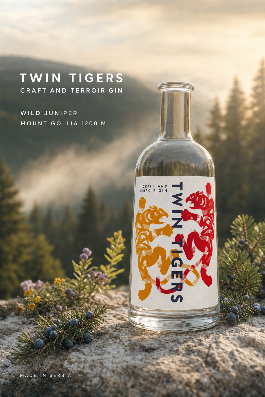 Twin Tigers Gin – Premium-Gin aus Serbien | MyVinoDeal – Detailansicht 2