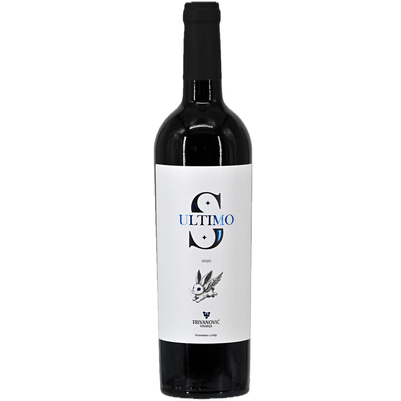 Trivanović Ultimo S 2020 – Rotwein von Vinarija Trivanović, Fruška Gora, Serbien