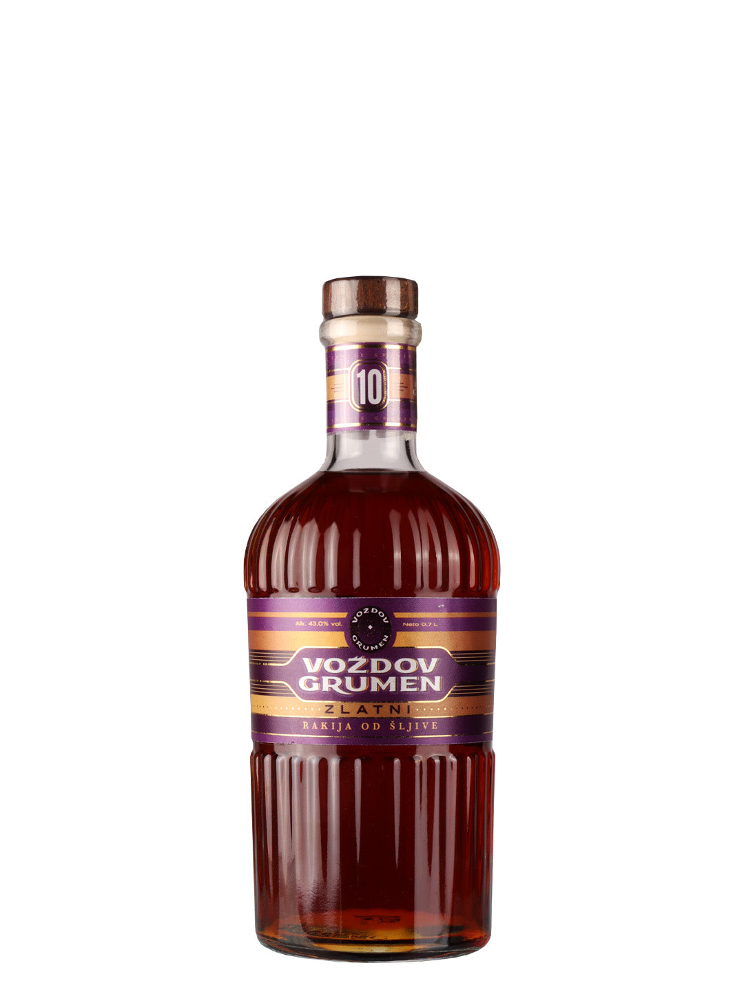 Voždov Zlatni Grumen Šljivovica 10 – Premium-Rakija aus Serbien | MyVinoDeal