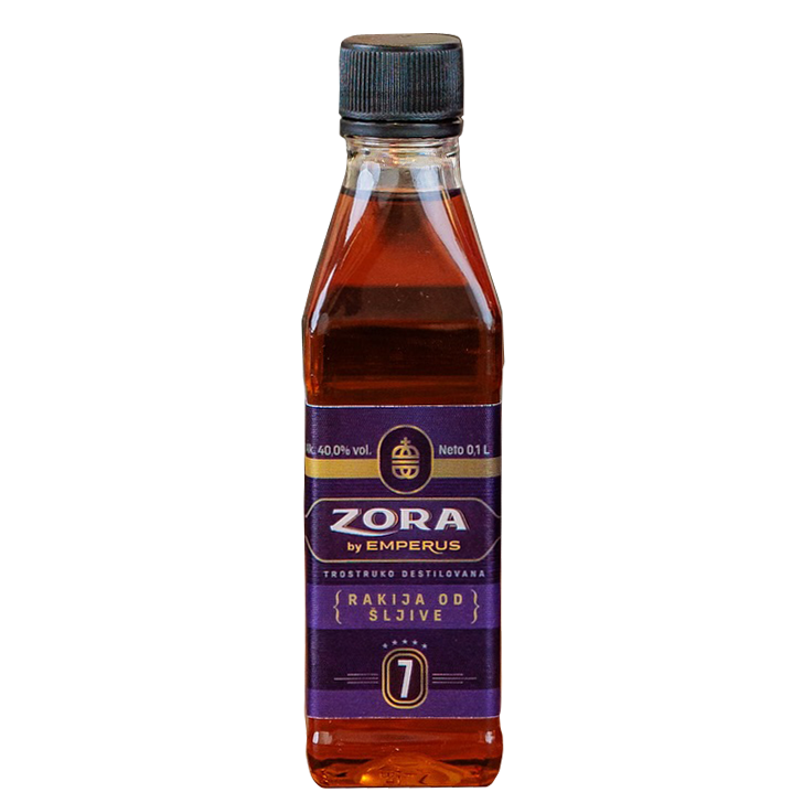 Zora 7 Plum Brandy by Emperus 20 Stk. à 0.1L – Rakija von Emperus, Serbien