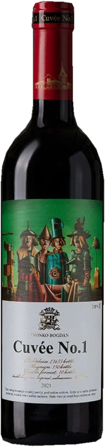 Zvonko Bogdan Cuvée No. 1 – Produktabbildung; prämierter Jahrgang 2022