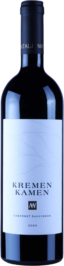 Matalj Kremen Kamen Cabernet Sauvignon – Produktabbildung; prämierter Jahrgang 2020