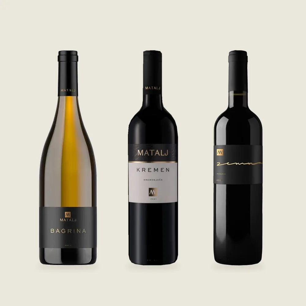 Discover Matalj: the three included bottles