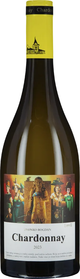 Zvonko Bogdan Chardonnay 2023, ausgezeichnet an der Expovina Wine Trophy 2025